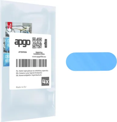 Produktbild von apgo 4 Stück Linsenschutz Kamera Schutzglas für HTC U12+ Kameraschutz, 9H Kameraobjektiv Camera Lens Protector