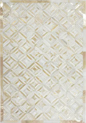 Produktbild von Dazzle 400 Elfenbein / Gold 80cm x 150cm