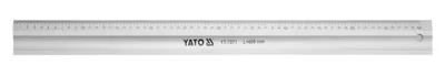 Obrázek produktu pro Yato - Pravítko s logem, hliník AW670 (60 cm x 0,1 cm) (bílé)