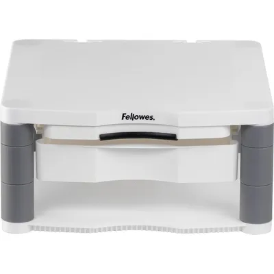 Produktbild von Fellowes 91713, 36 kg, 53,3 cm (21"), Höhenverstellung, Platin