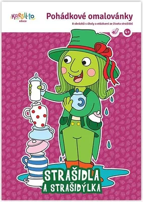 Produktbild von Malbuch für Kinder: Gruselige Figuren zum Malen nach Vorlage und Aufgaben