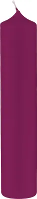 Produktbild von 12 Altar Kerzen Brombeere 50 x 3 cm im XXL Format