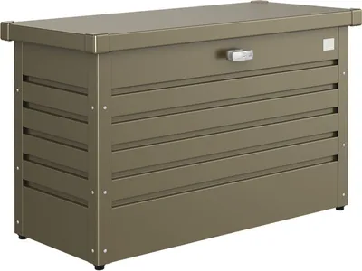 Produktbild von Biohort LeisureTime Box 100, Aufbewahrungsbox, Bronze, Metallisch, Rechteckig, Galvanisiertes Stahl, Einfarbig, Draußen