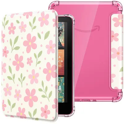 Produktbild von MoKo Hülle für 7" Kindle Paperwhite 12.Generation & Colorsoft,Blum & Blätt