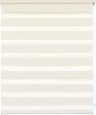 Produktbild von Duo Doppelrollo Klemmfix Fensterrollo ohne Bohren mit Pendelsicherung beige 70 x 160 cm