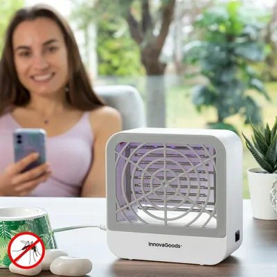 Obrázek produktu pro Lampa proti komárům s nástěnným věšákem KL Box InnovaGoods