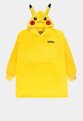 Produktbild von Pokémon Kapuzenpullover Herren Pikachu gelb Fan-Merch, Gaming 100% Polyester L-2XL