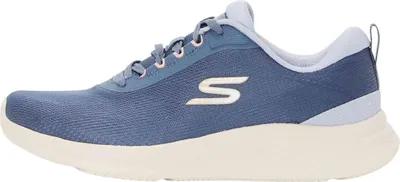 Zdjęcie produktu dla Skechers Sneakers 150620-SLT in Slate Mesh/Lavender Trim color size 38.5