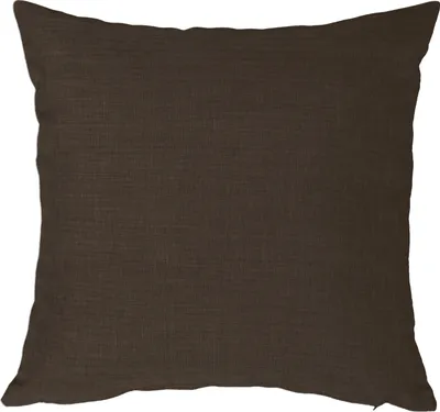 Produktbild von Kissenbezug 40x40 cm braun Struktur Leinenoptik Kissenhülle für Dekokissen