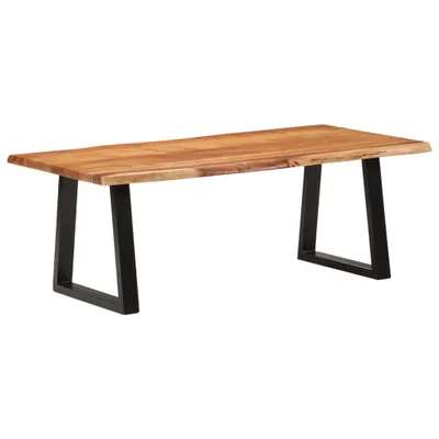 Image de Table basse 110x55x40 cm bois massif d'acacia