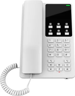 Produktbild von Grandstream GHP620W - IP-Telefon - Weiß - Kabelgebundenes Mobilteil - 2 Zeilen - LCD - Gigabit Ethernet