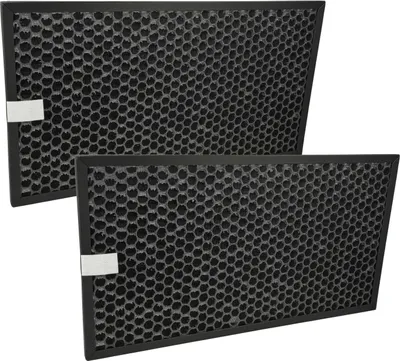 Produktbild von vhbw 2x Aktivkohlefilter Ersatz für Sharp FZD40DFE für Luftreiniger - Luftfilter Schwarz