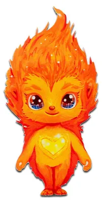 Obrázek produktu pro Mono-Quick Goldys Orange - nažehlovací nášivka, nažehlovací aplikace, nášivky, k nažehlení, velikost: 7,8 x 3,9 cm