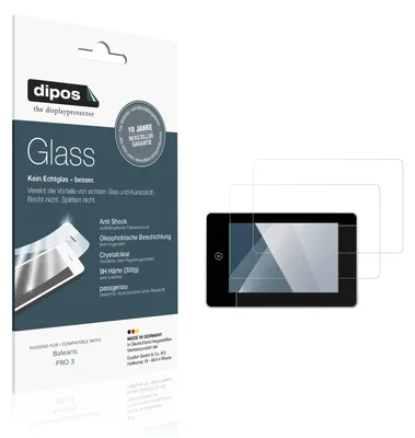 Zdjęcie produktu dla 2x dipos GlassCC Balearis PRO 3