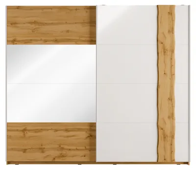 Obrázok produktu pre Skriňa raumhirsch, model Wotan, buk, biely lesk, rozmer 200 x 218,1 x 66 cm