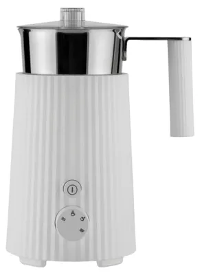 Produktbild von Alessi - Plissé Milchaufschäumer, weiß
