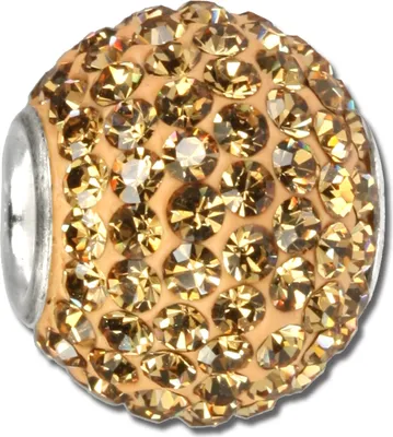Image de SilberDream brun Shiny Zirconia Femme Bijoux 925 Argent Bead GSB206