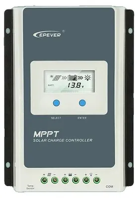 Produktbild von Solar-Ladecontroller, MPPT-Technologie, 20A maximale Stromstärke, 20A, 12V 24V Auto