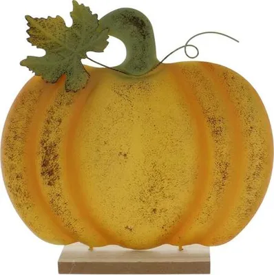 Obrázok produktu pre Standdeko Kürbis - orange - ca. 24 x 5 x 23 cm