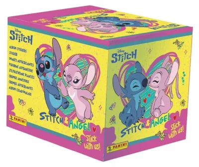 Obrázek produktu pro Kolekce samolepek Stitch & Angel – krabička (36 sáčků)