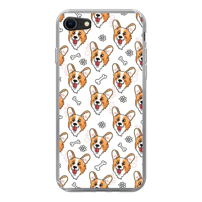 Obrázok produktu pre Kryt mobilného telefónu pre Apple iPhone 7 Vzory - Pes - Corgi - Chlapci - Dievčatá - Deti - Deti Silikónové mäkké puzdro