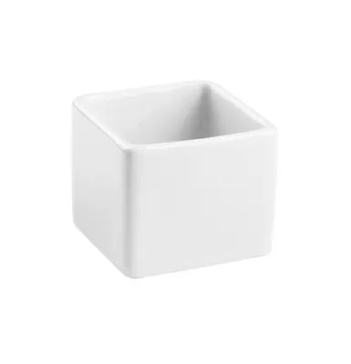 Zdjęcie produktu dla Bar Utensils Paderno Würfelschale 5,2x5,2 Porzellan weiß 41200-08