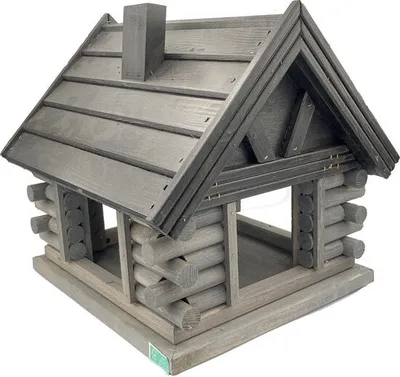 Produktbild von GARDEN SPIRIT Vogelhaus groß / Vogelvoederhaus wetterfest 36 x 40 x 36 cm für Gartenvögel