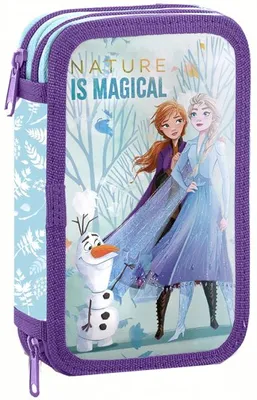 Immagine prodotto di Disney Frozen 2 / La Regina dei Ghiacci 2 - astuccio per la scuola riempito a due piani
