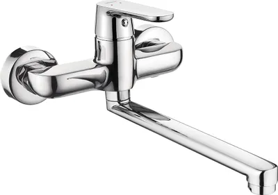 Produktbild von BADLAND Küchenarmatur Wandmontage Wasserhahn DIMA Küchenmischer für Küche in Chrom