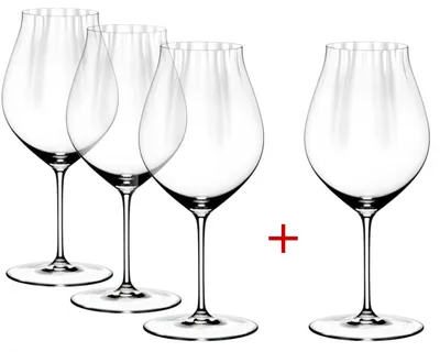 Produktbild von RIEDEL 5884/67-1 PERFORMANCE Pinot Noir Weinglas VORTEILSSET - KAUF 4 ZAHL 3
