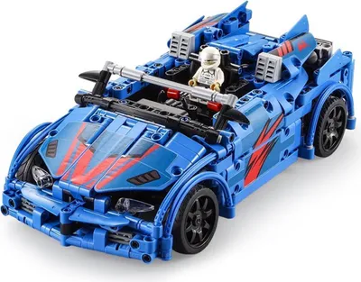 Produktbild von CaDa C51052W Baustein Crash Racing Car