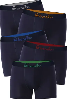 Produktbild von United Colors of Benetton 5er Pack Boxershorts, atmungsaktiv und hautfreundlich