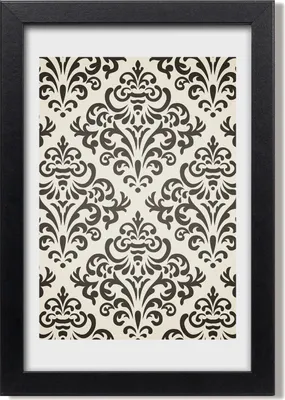 Produktbild von Bild 20x30 MDF-Rahmen, Wandkunst Ornamente Hintergrund