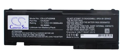 Image de Batterie pour ordinateur portable Lenovo ThinkPad T420s T420si T430s 42T4846, 11.1V, 3600mA CAMERON SINO