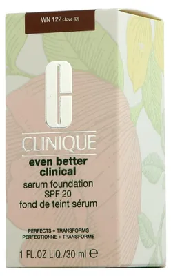 Immagine prodotto di Fondotinta Clinique Even Better Clinical Serum SPF 20, tonalità WN 122 Clove (30 ml)