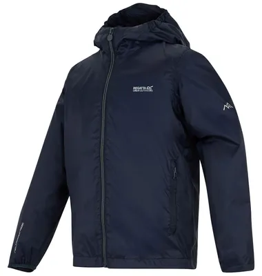 Produktbild von Regatta Kinderjacke Lever Wasserdicht, Farbe:Navy, Kinder Größen:152