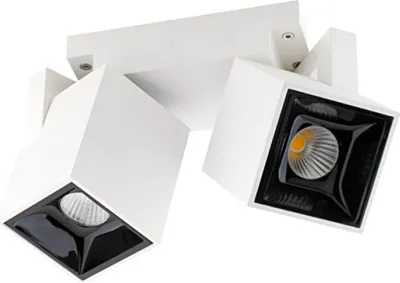 Produktbild von SIGOR LED Strahler NUGOGGLE 2-flammig weiss Deckenleuchte Warmweiss