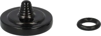 Immagine prodotto di Pulsante di scatto vhbw compatibile con Canon AE1 (attacco FD), F1 nuova generazione, fotocamera F-1 - Pulsante di ricambio ergonomico, metallo, nero