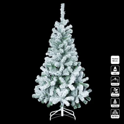 Produktbild von Beflockte tanne 180cm - Feeric Lights & Christmas