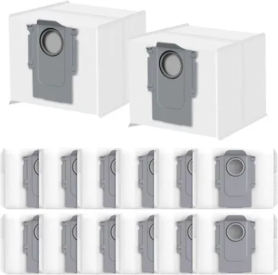 Produktbild von PromoHome® 14 Stück Staubbeutel für Roborock S8+/S8 Pro Ultra/S7 MaxV Ultra/Q7 Max+/Q8 Max+/Q5 Pro+/Q5 Max+, Q10 X5+/S5+, Q7 M5+/L5+