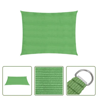 Immagine prodotto di Tenda da sole The Living Store 160 g/m² verde chiaro 3x4,5 m HDPE