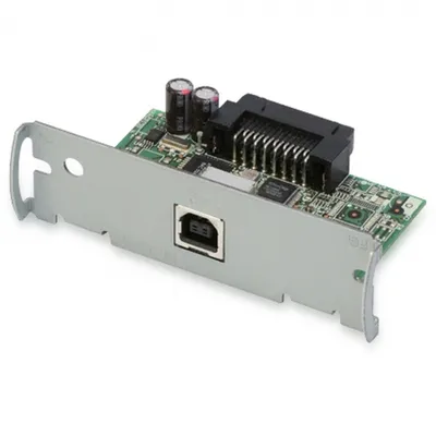 Produktbild von Epson UB-U03II - Zubehör (USB 2.0, Schwarz, Grün, Edelstahl, verkabelt, Epson POS)