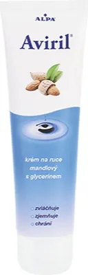 Zdjęcie produktu dla Alpa Aviril migdałowy krem do rąk z gliceryną 100 ml