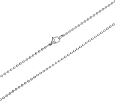 Produktbild von Hochwertige Unique Kugelkette aus Edelstahl N5069 (Länge: 50cm)