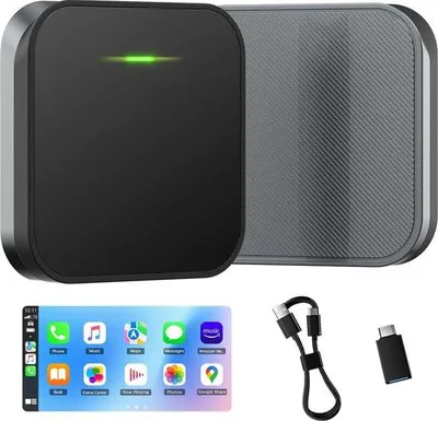 Obrázok produktu pre Apple CarPlay adaptér pre automobily – Bezdrôtový adaptér CarPlay pre iPhone a Android