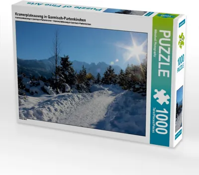 Produktbild von Calvendo Kramerplateauweg in Garmisch-Partenkirchen 1000 Teile Puzzle quer 640x480mm, Photography WilmAndi; 7285780