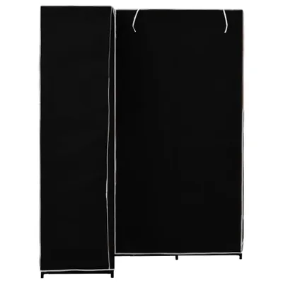 Produktbild von "Winterschlussverkauf " Eckkleiderschrank Schwarz 130x87x169 cm NeuMöbel 9671900