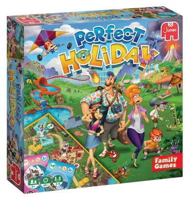 Produktbild von Jumbo Perfect Holiday, Brettspiel, Familie, 8 Jahr(e), Familienspiel