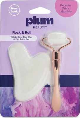 Produktbild von Set aus Massageroller und Gua Sha Rock & Roll