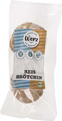 Produktbild von Reis-Brötchen - glutenfrei 125g
